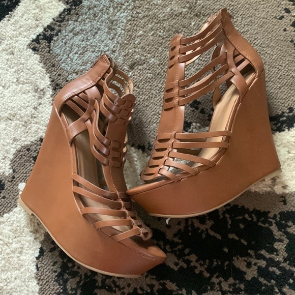 Charlotte Russe Shoes - NWT Charlotte Russe Wedges